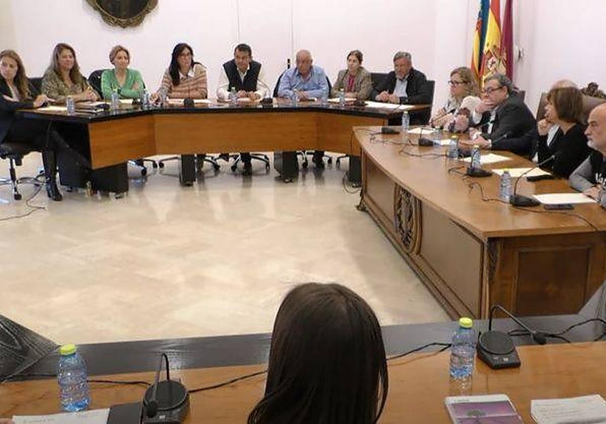 Pleno del Ayuntamiento de Dénia.