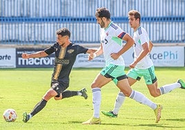 Imagen del Osasuna B-Intercity de la pasada jornada