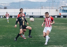 Imagen del Intercity-Athletic B disputado en Villafranqueza