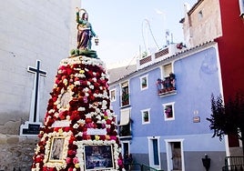 Imagen de Santa Marta en pleno centro de La Vila Joiosa
