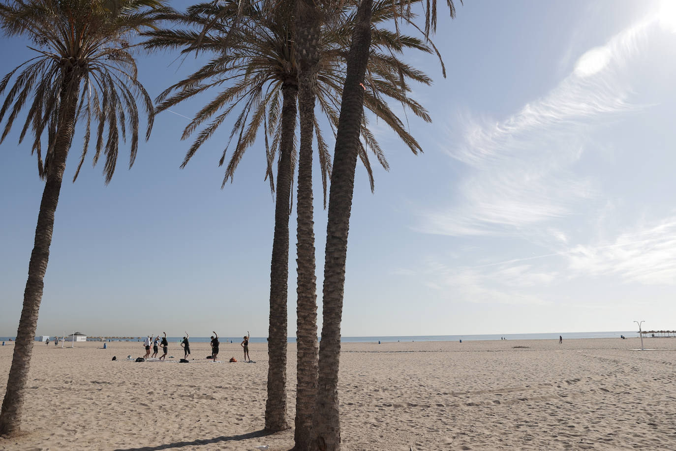 Cielos despejados en un municipio costero de la Comunitat.