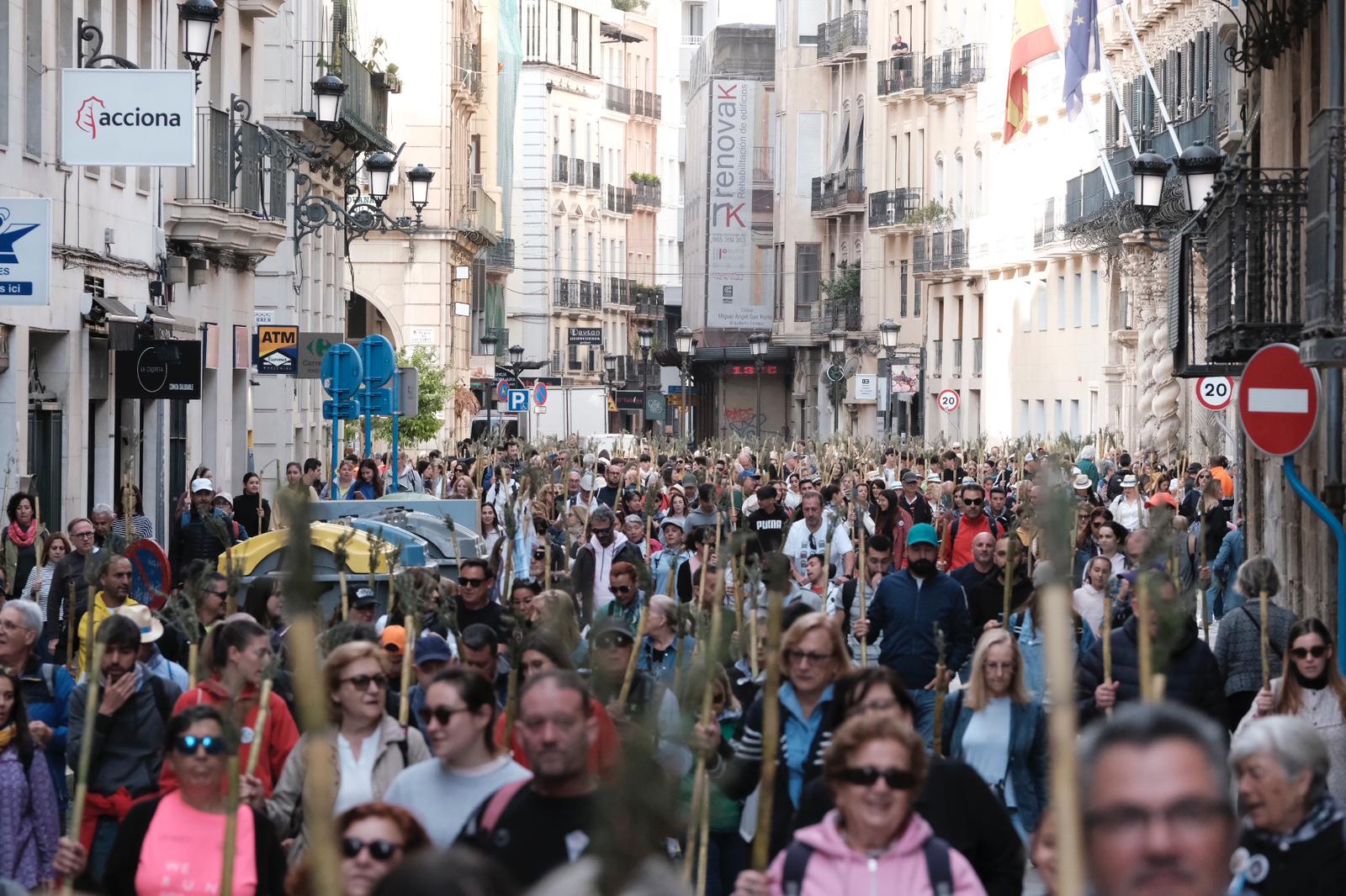Búscate en las imágenes de la romería de la Santa Faz