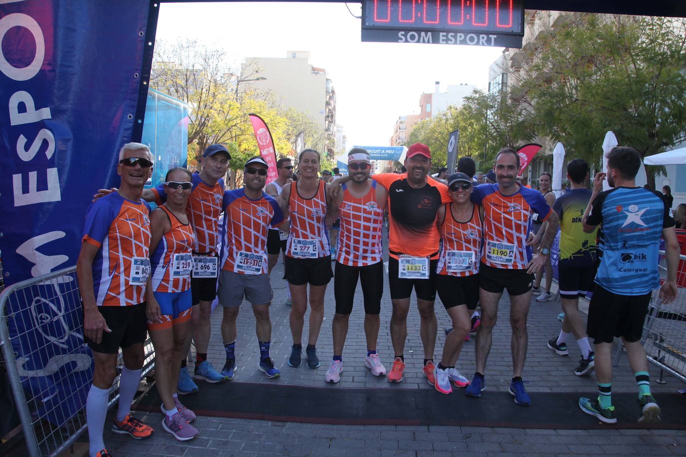 Más de 2.000 personas corren en la Volta a Peu de Dénia