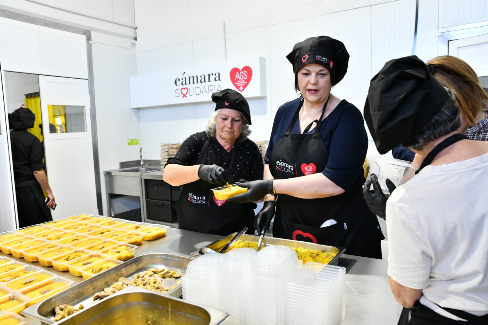 Inauguración de las nuevas cocinas de la ONG Alicante Gastronómica