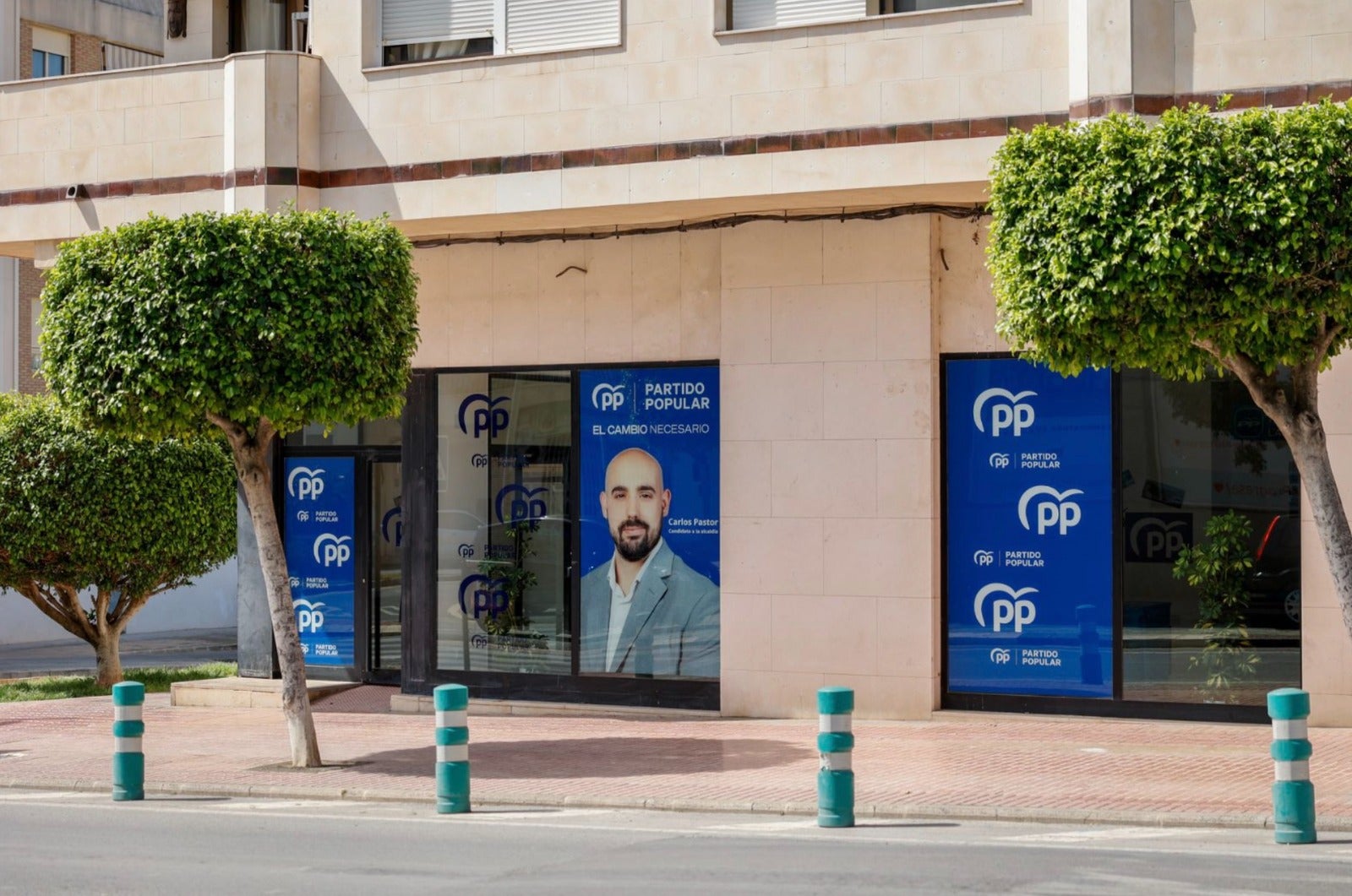 La sede del PP en l'Alfàs del Pi