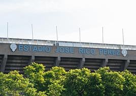 Imagen de archivo del estadio José Rico Pérez