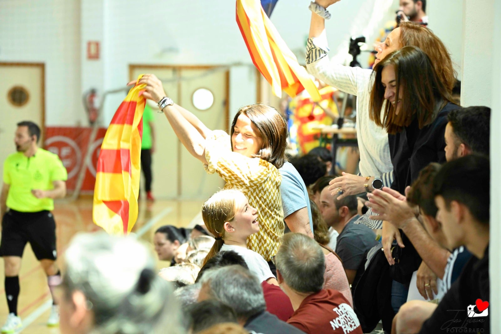 Tres de cinco de la Selección Valenciana Sub-14 de fútbol sala en el Nacional de San Javier