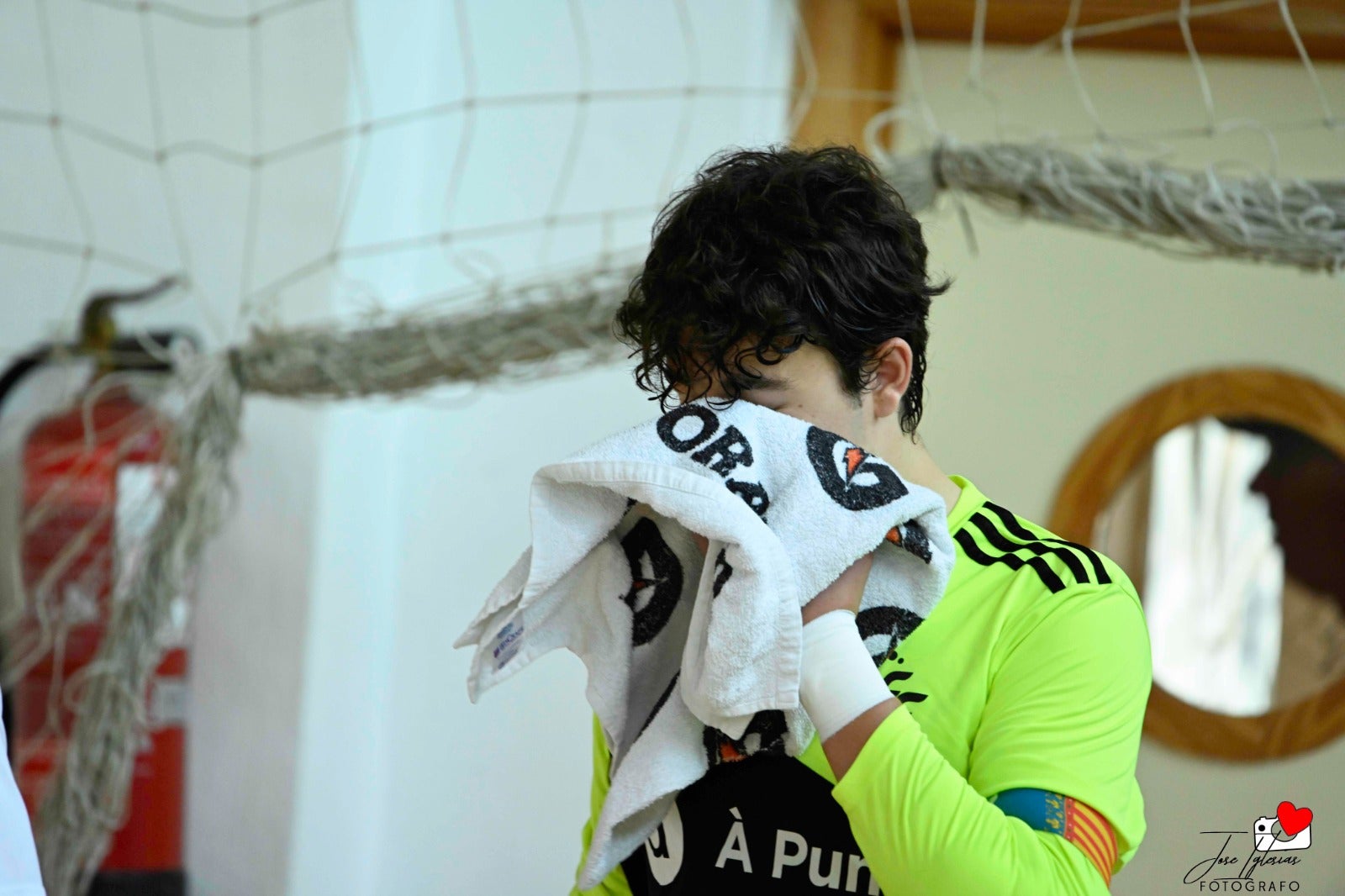 Tres de cinco de la Selección Valenciana Sub-14 de fútbol sala en el Nacional de San Javier