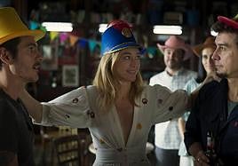 El trío protagonista, en un momento de la película.