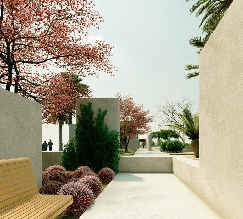 Recreación virtual del proyecto.