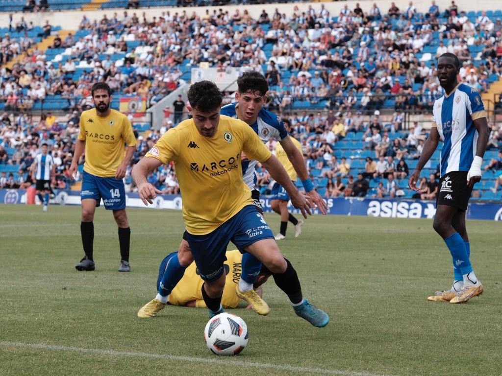 Las imágenes del tenso Hércules-Alzira