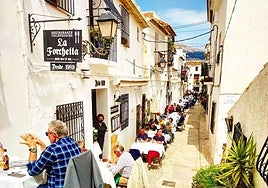 Imagen de Altea durante la pasada Semana Santa