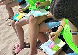 Deporte y arte contra el cáncer en Elian's British School