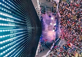 Imagen del Tecnohito durante la final de Eurovisión de 2022