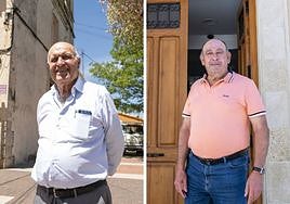 (Izquierda) José Luis Seguí, alcalde de Almudaina; (derecha) Jaume Pascual, alcalde de l'Alqueria d'Asnar.