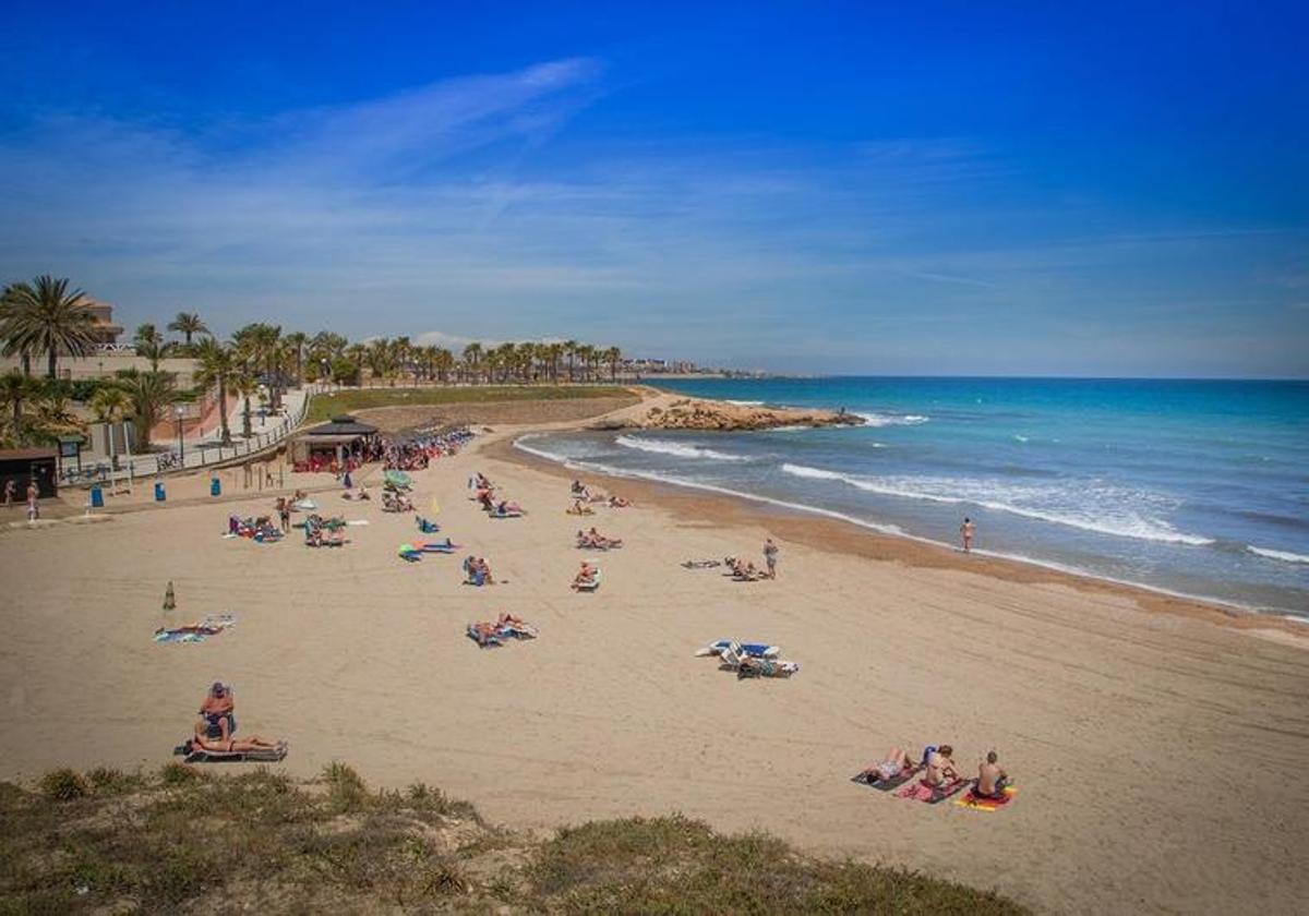 Cala Estaca, en Orihuela Costa.