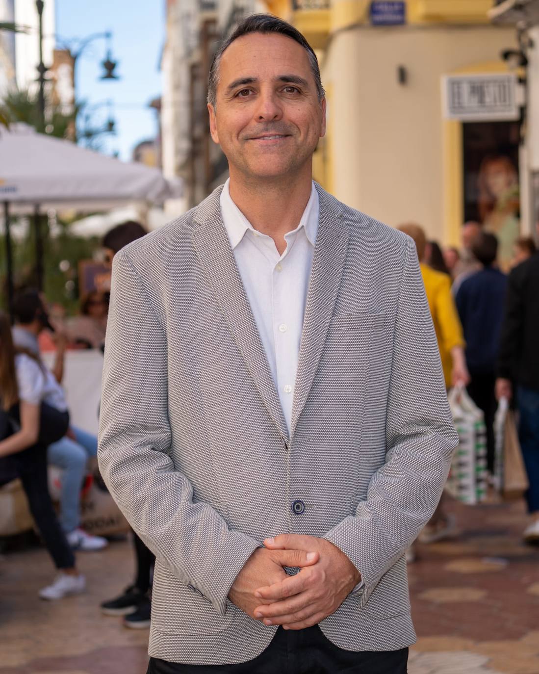 El candidato a la alcaldía de Contigo Elche, Carlos San José