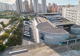 Imagen de la estación de autobuses de Benidorm