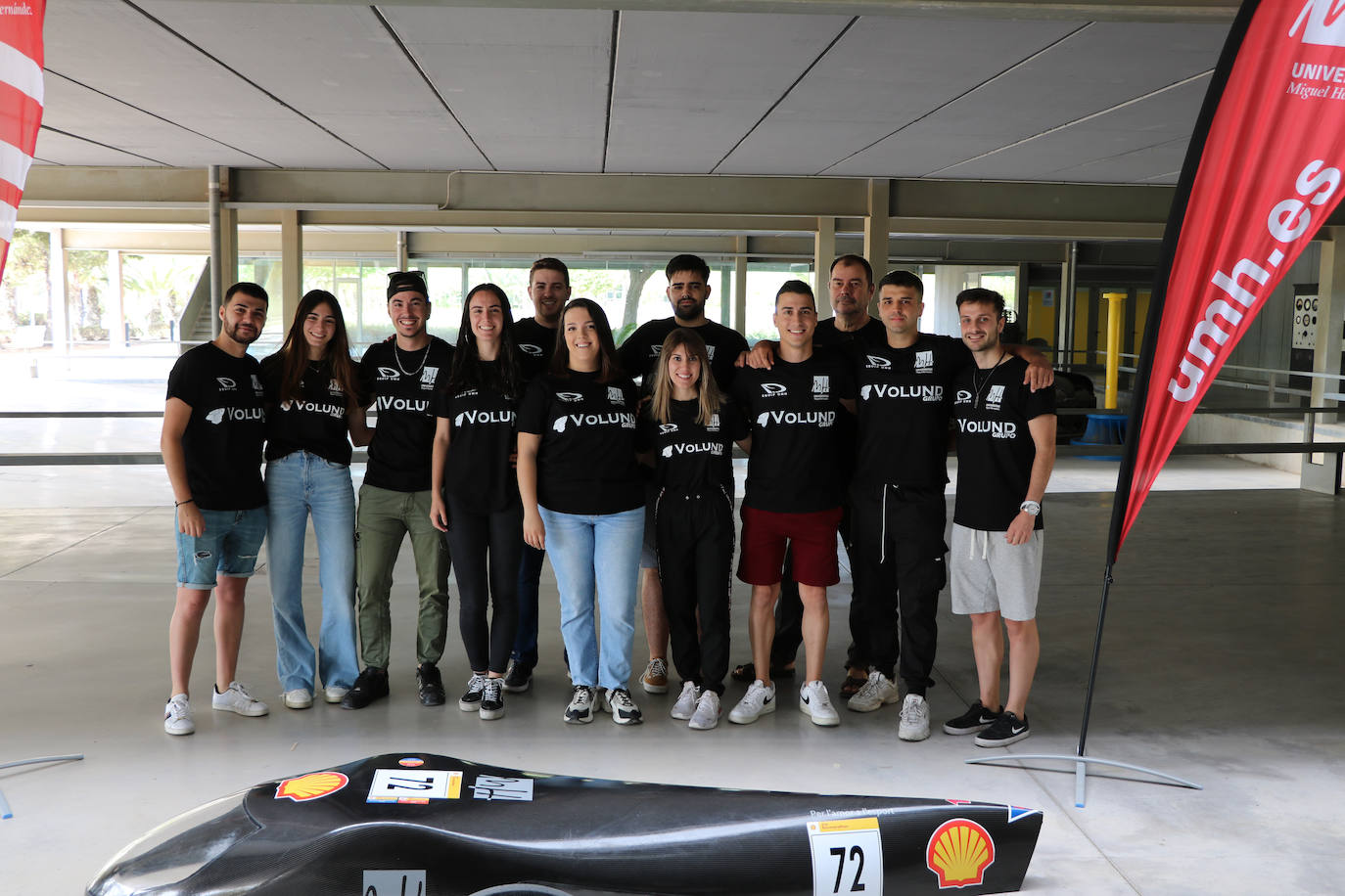Integrantes del equipo responsable del prototipo.