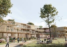 Imagen de las futuras viviendas previstas en el PAI Finca Roca