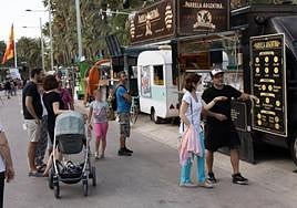 Una de las anteriores ediciones del 'Elx Street Food Market'.