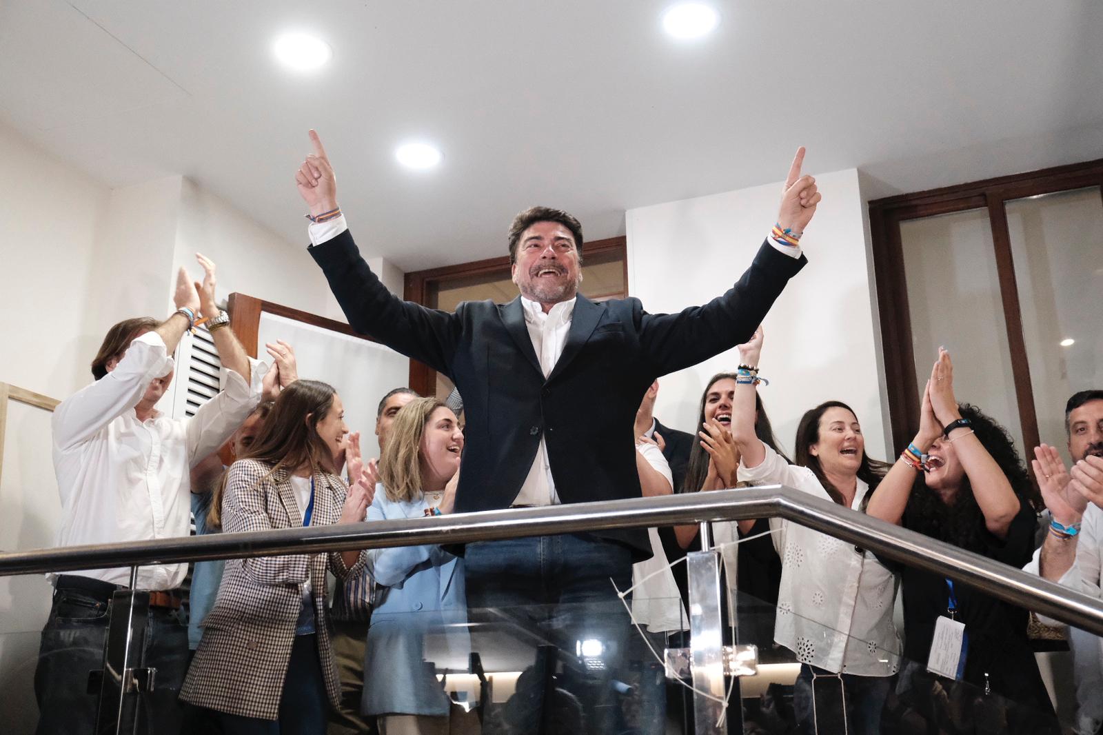 El alcalde de Alicante, Luis Barcala