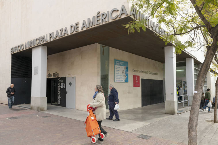 Centro de salud Campoamor en Alicante.