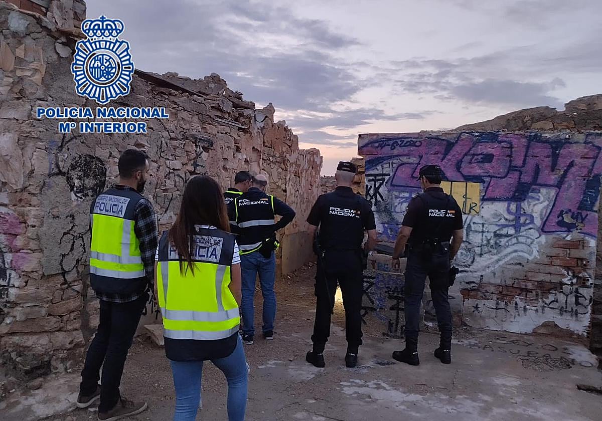 El lugar de los hechos.