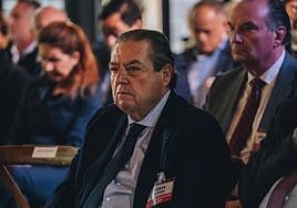 El presidente de AVE, Vicente Boluda, durante unas jornadas celebradas en Alicante