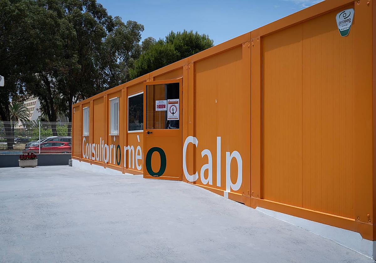 Consultorio médico de Calpe.