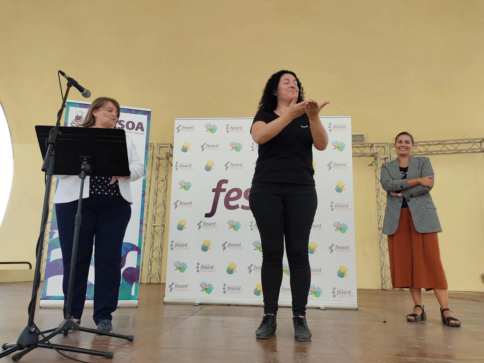Acto organizado por Fesord en Alicante.