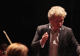 Achim Holub durante un concierto en una imagen de archivo