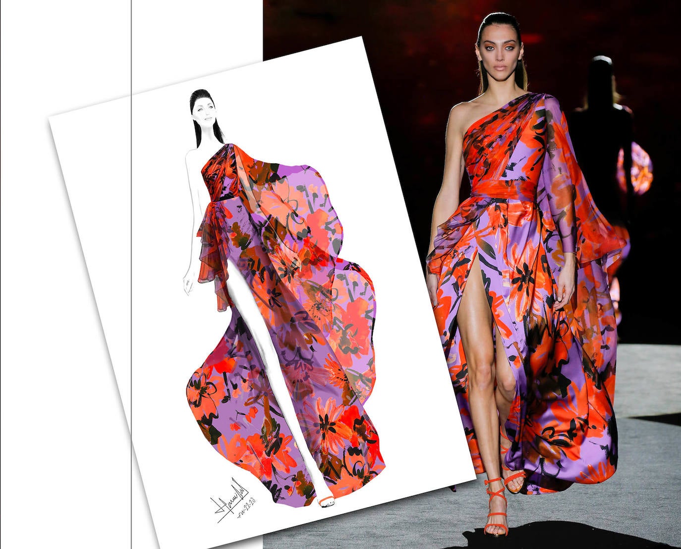 Imagen secundaria 2 - Montaje de la exposición y un diseño de Hannibal Laguna. 