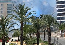 Una mascletà desde Luceros en las Hogueras 2022