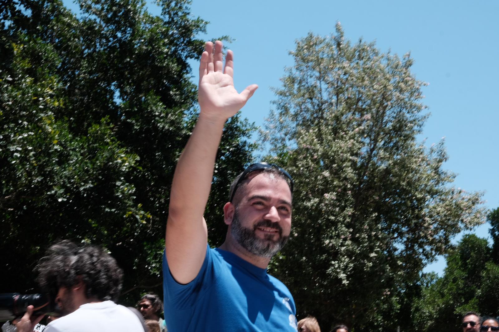 100 kilos de pólvora en la octava mascletà de las Hogueras de Alicante