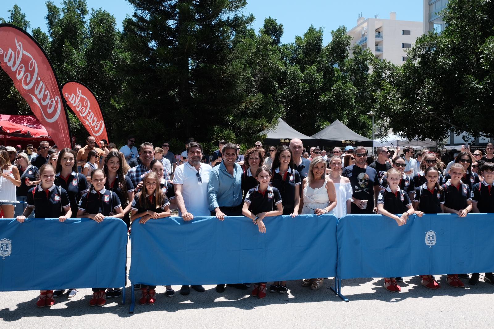 100 kilos de pólvora en la octava mascletà de las Hogueras de Alicante