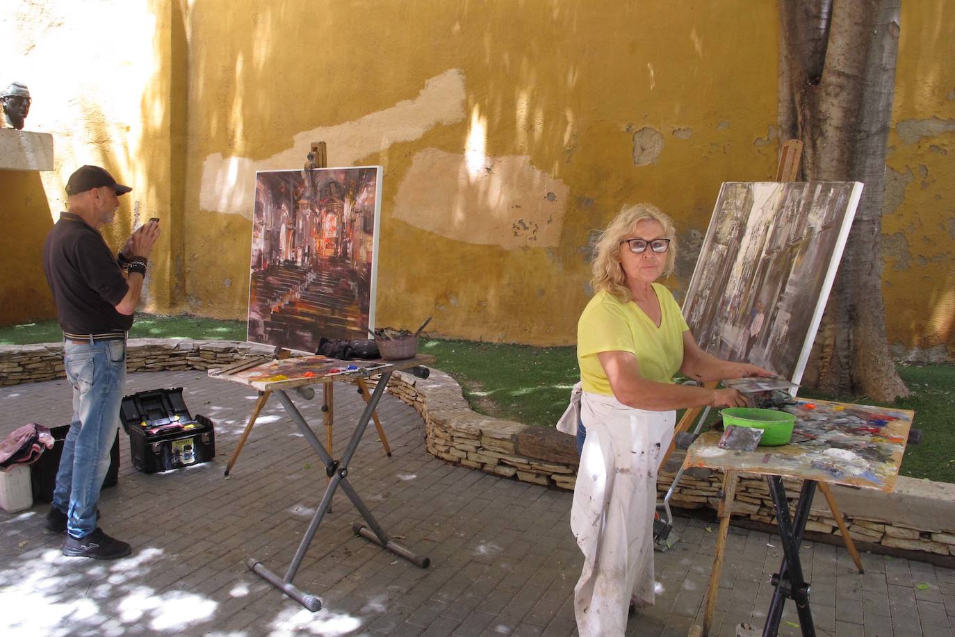 Creatividad y diversión en el Concurso de Pintura Rápida &#039;Ciudad de Dénia&#039;