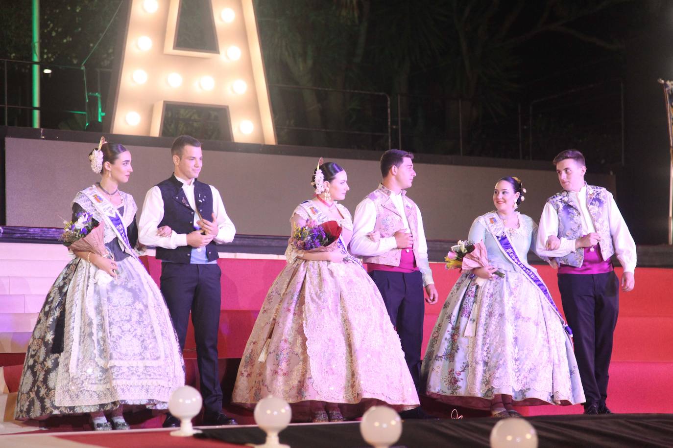 Protagonismo para Arantxa Pons y la Quintà 2023 en la proclamación de Fogueres Xàbia