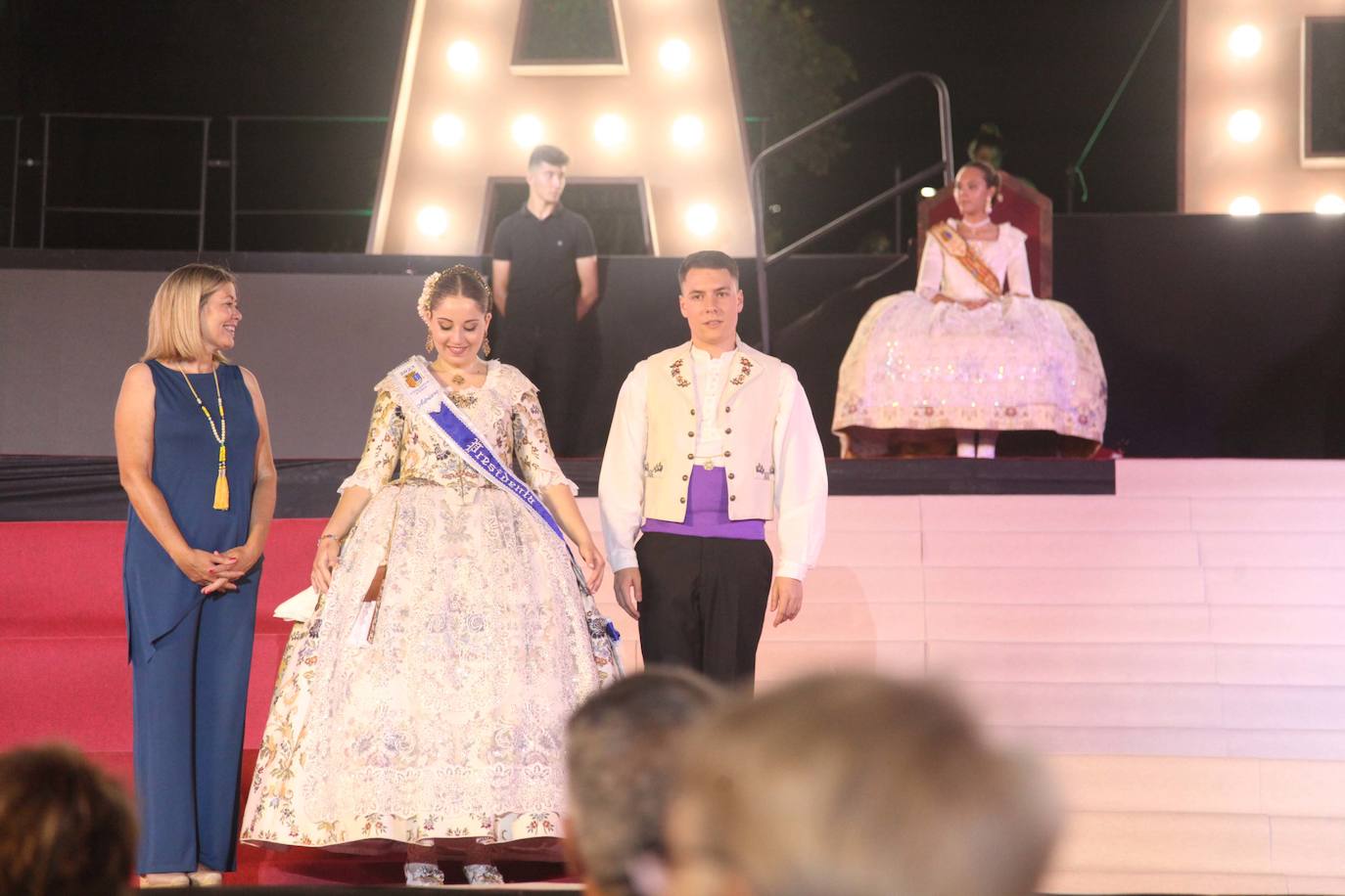 Protagonismo para Arantxa Pons y la Quintà 2023 en la proclamación de Fogueres Xàbia