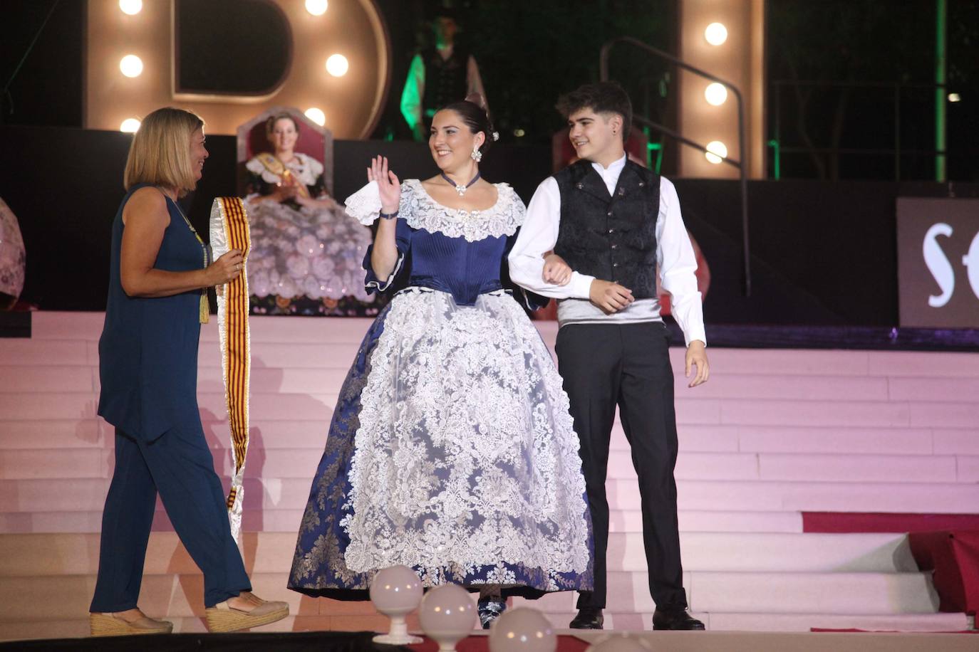 Protagonismo para Arantxa Pons y la Quintà 2023 en la proclamación de Fogueres Xàbia