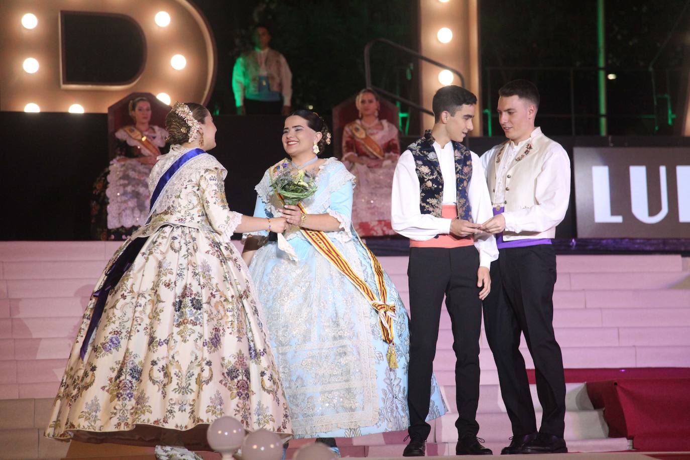 Protagonismo para Arantxa Pons y la Quintà 2023 en la proclamación de Fogueres Xàbia