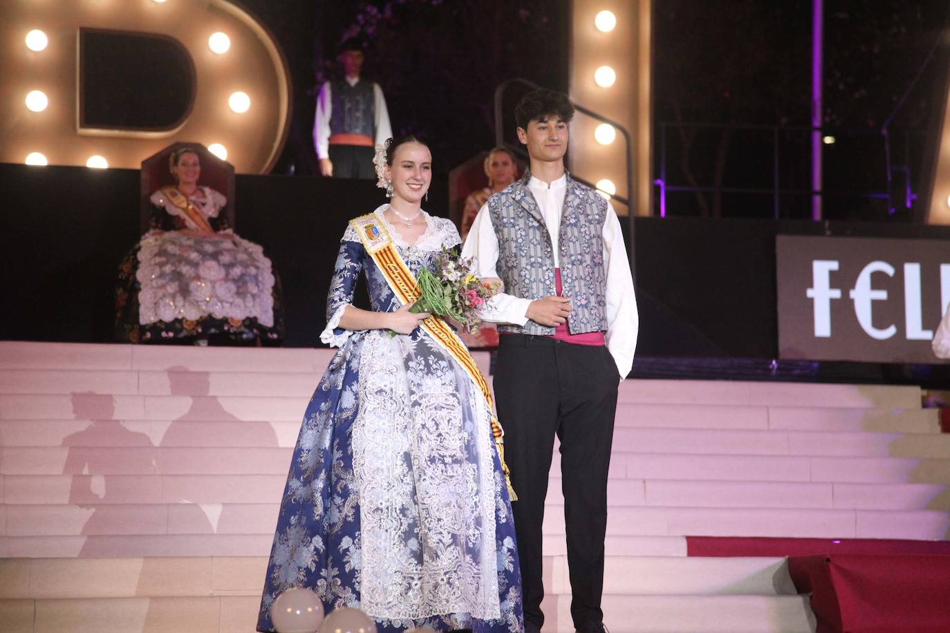 Protagonismo para Arantxa Pons y la Quintà 2023 en la proclamación de Fogueres Xàbia