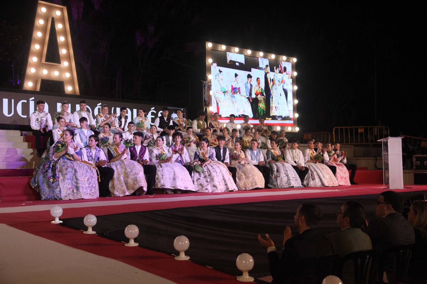 Protagonismo para Arantxa Pons y la Quintà 2023 en la proclamación de Fogueres Xàbia