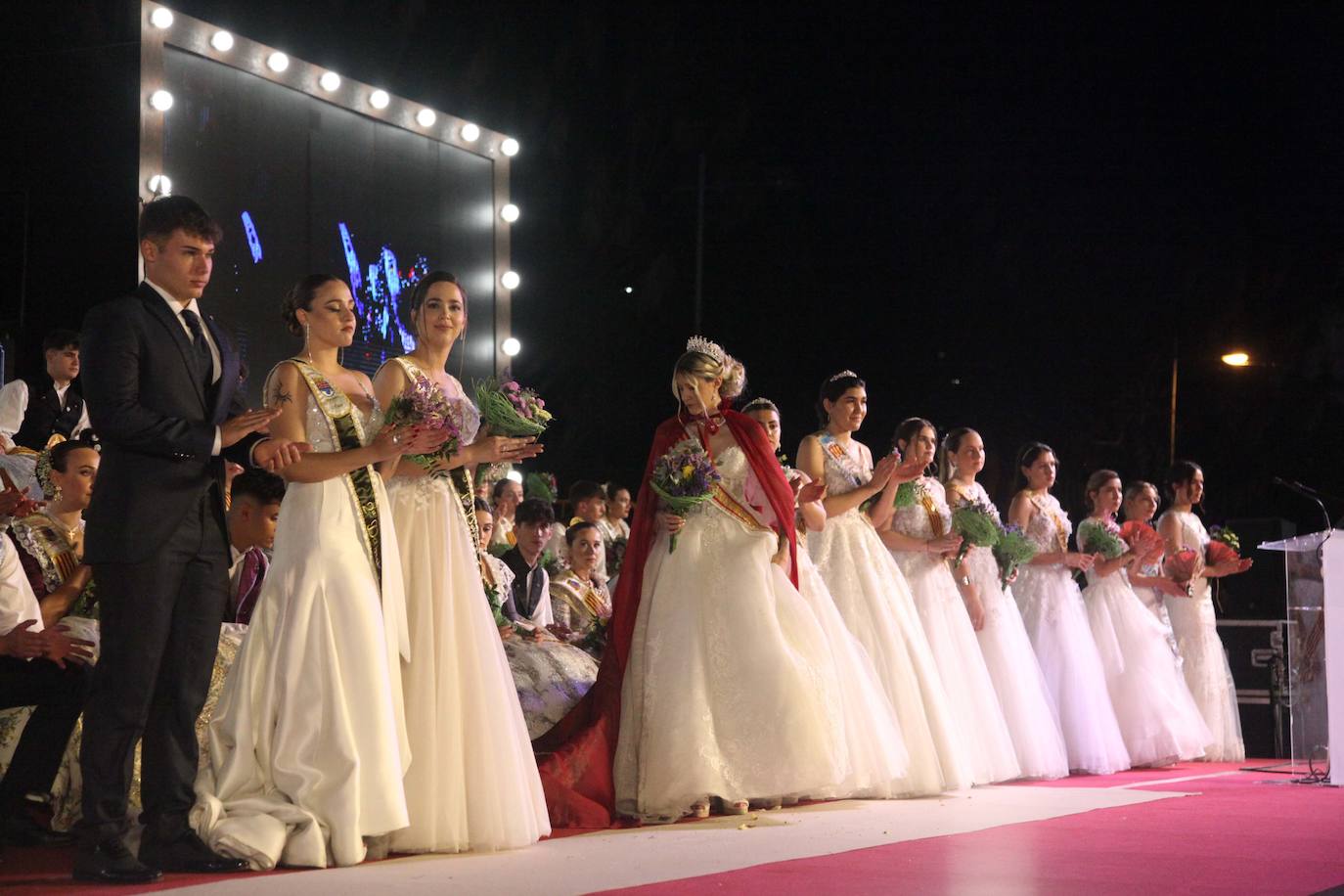 Protagonismo para Arantxa Pons y la Quintà 2023 en la proclamación de Fogueres Xàbia