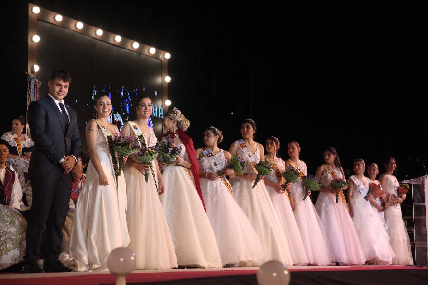 Protagonismo para Arantxa Pons y la Quintà 2023 en la proclamación de Fogueres Xàbia