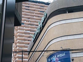 La cadena comercial en el centro de Alicante.