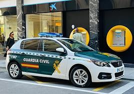 Imgagen de archivo de un cocge de la Guardia Civil.