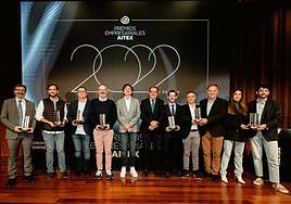 Ganadores de los Premios Empresariales AITEX 2022.