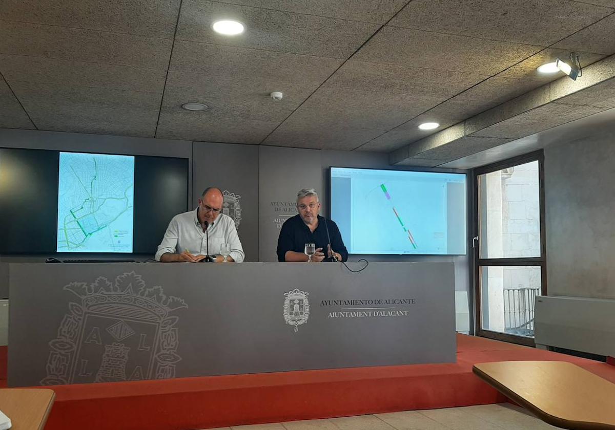 El Ayuntamiento se plantea «compensar» a los comercios de Alicante que se verán perjudicados por las obras