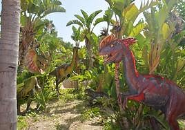 Dinosaurios en Terra Natura Benidorm.